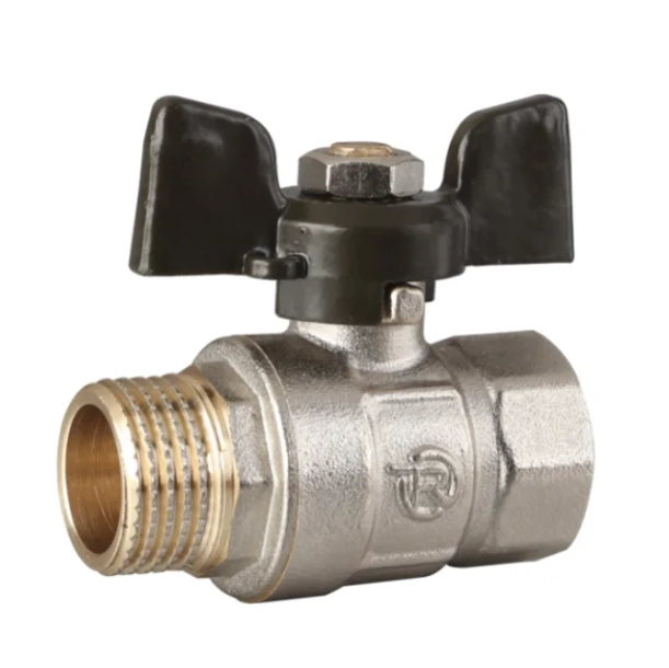 Кран шаровый Reiger 1/2 MF черный
