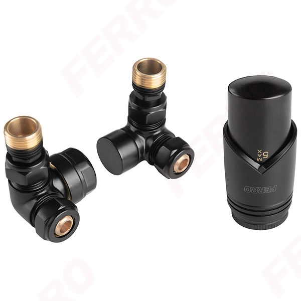 Комплект термостатический осевой Ferro 1/2 ZTO30BL