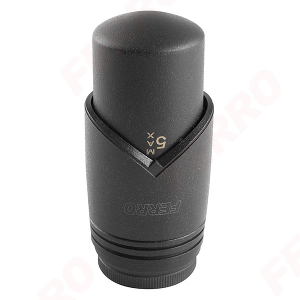 Cap termostatic Ferro GT33B antracit — 1