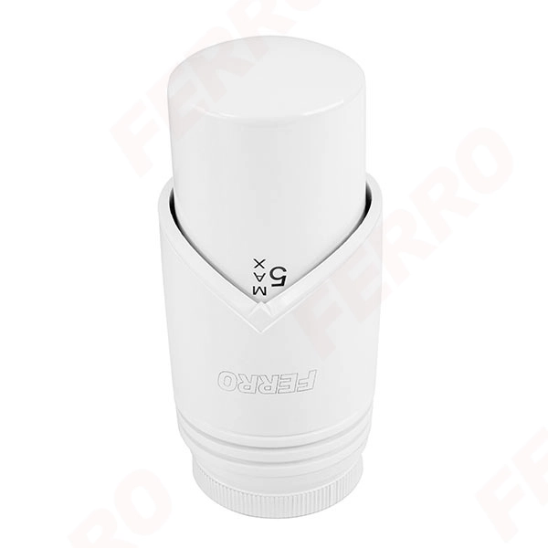 Cap termostatic Ferro GT30B alb