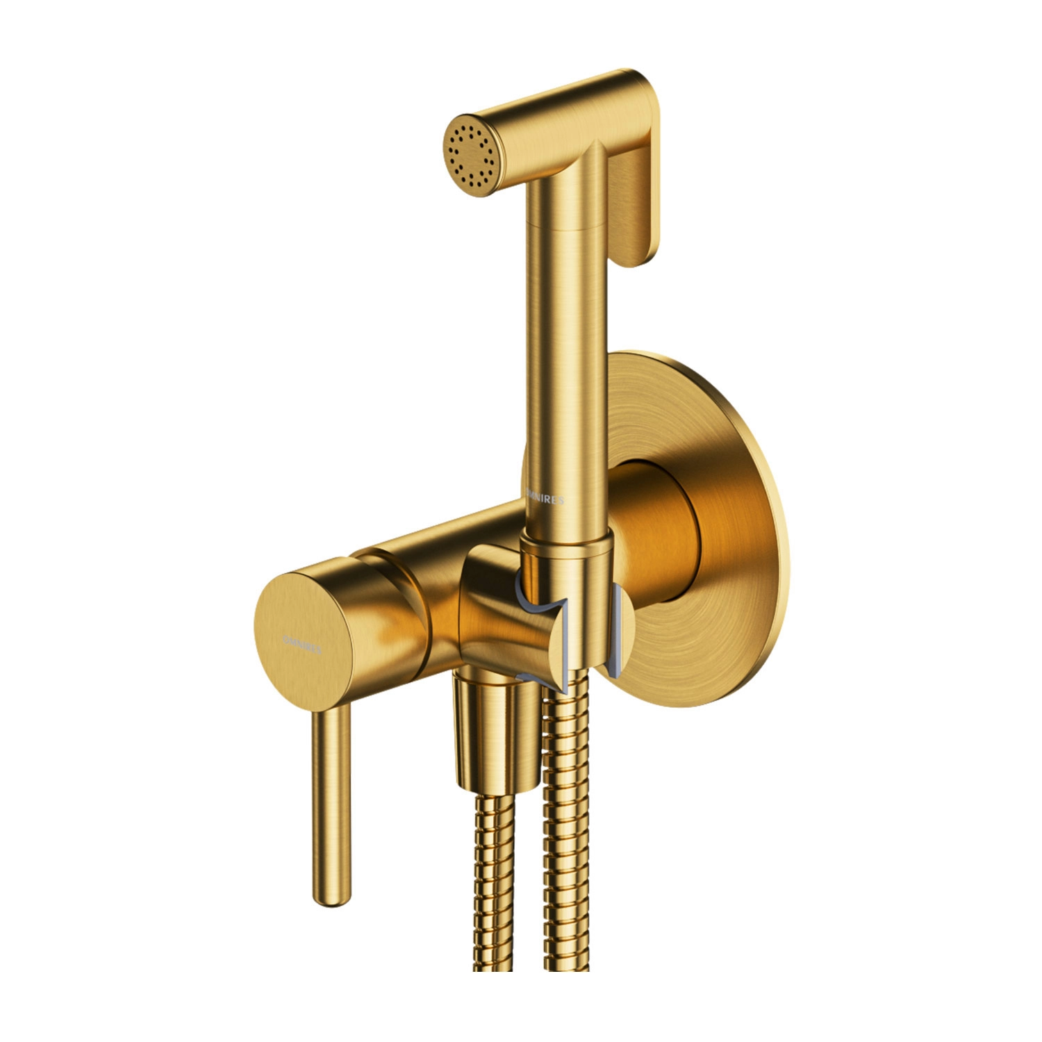 Dus igienic cu baterie Omnires Y Brushed Gold
