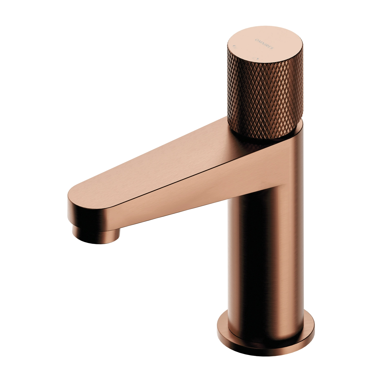 Baterie lavoar Omnires Contour Brushed Copper