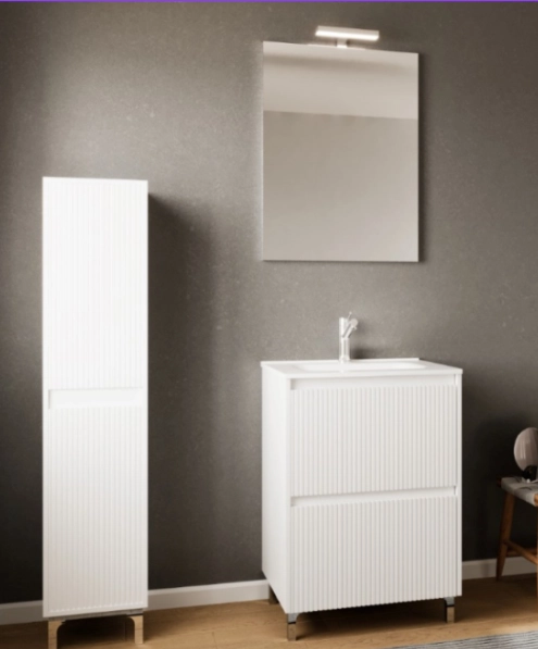 Mobilier de baie Parma 80/F00/00+oglinda 210/EL+LAMP 906024