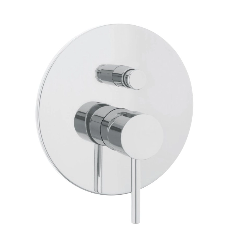 Baterie duș încastrată 2 cai Herz Fresh Chrome
