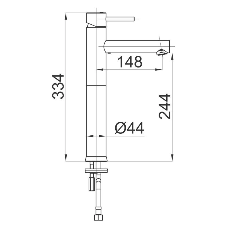 Baterie lavoar înalt Herz Fresh f11 — 2