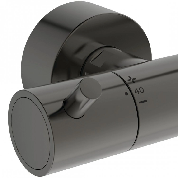 Душевая система термостатическая Ideal Standard Ceratherm T125 Magnetic Grey — вид 3
