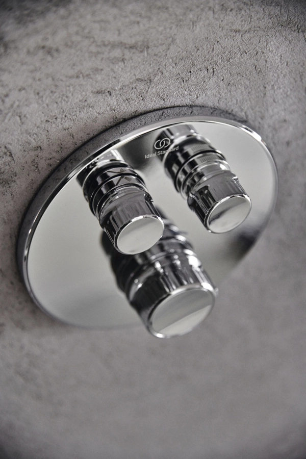 Baterie duș încastrată termostatată 2 cai Ideal Standard Ceratherm Navigo Chrome — 3
