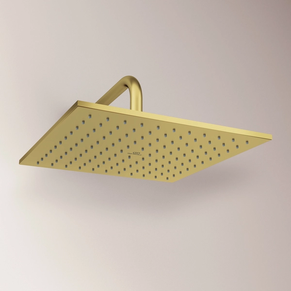 Верхний душ Ideal Standard IdealRain Cube Easy-Clean 300x300 Brushed Gold — 2