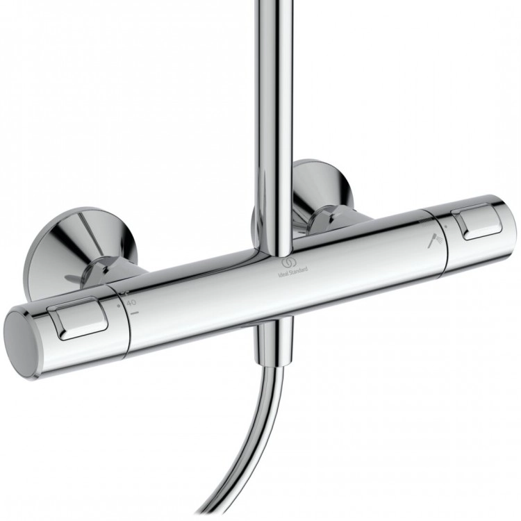 Душевая система термостатическая Ideal Standard Ceratherm T25+ Chrome — вид 2