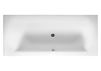 Cada acril Riho Linares 180x80 velvet whtie B142001105