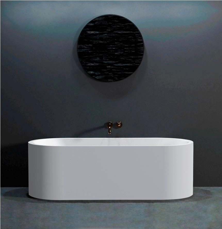 Cada Freestanding Solid Surface Riho Valor 170x72 white matt — 3