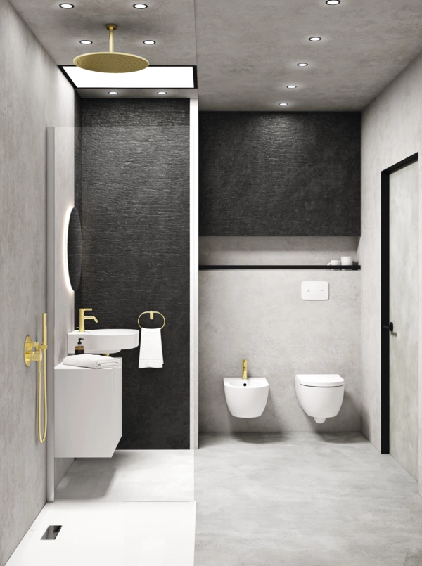 Встраиваемый смеситель для душа 1 режим Ideal Standard Atelier Joy Brushed Gold — 3