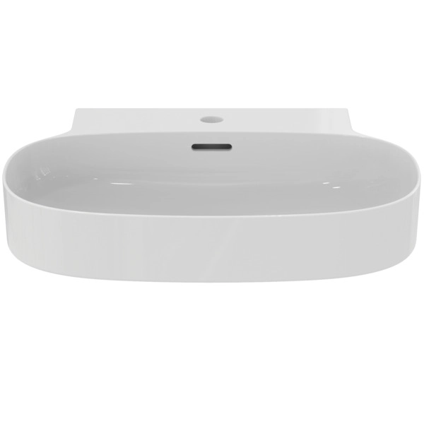 Lavoar pe blat tip bol Ideal Standard Atelier Linda-X cu orificiu baterie 60x50 cm Alb Lucios — 2