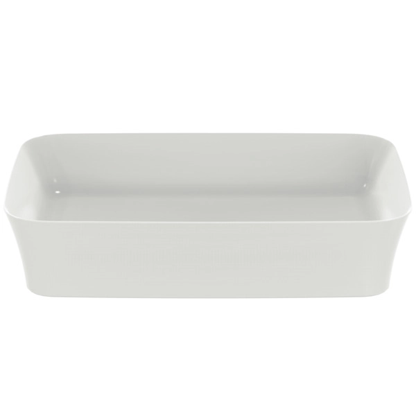 Lavoar pe blat tip bol Ideal Standard Atelier Ipalyss fara preaplin 55x38 cm Alb Satinat — 3