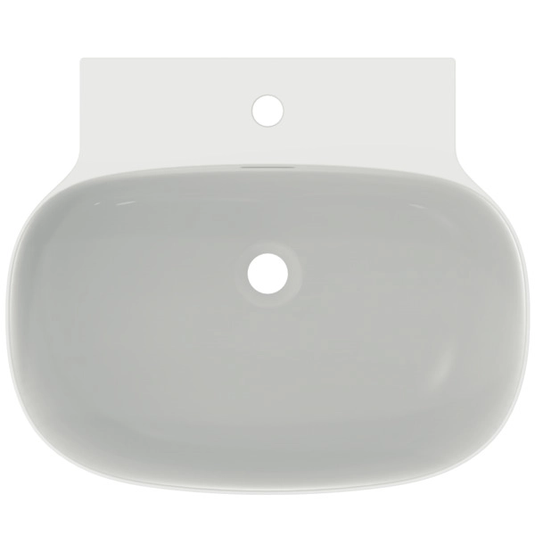 Умывальник накладной Ideal Standard Atelier Linda-X с отверстием под смеситель 60x50 cm Белый Матовый — 4