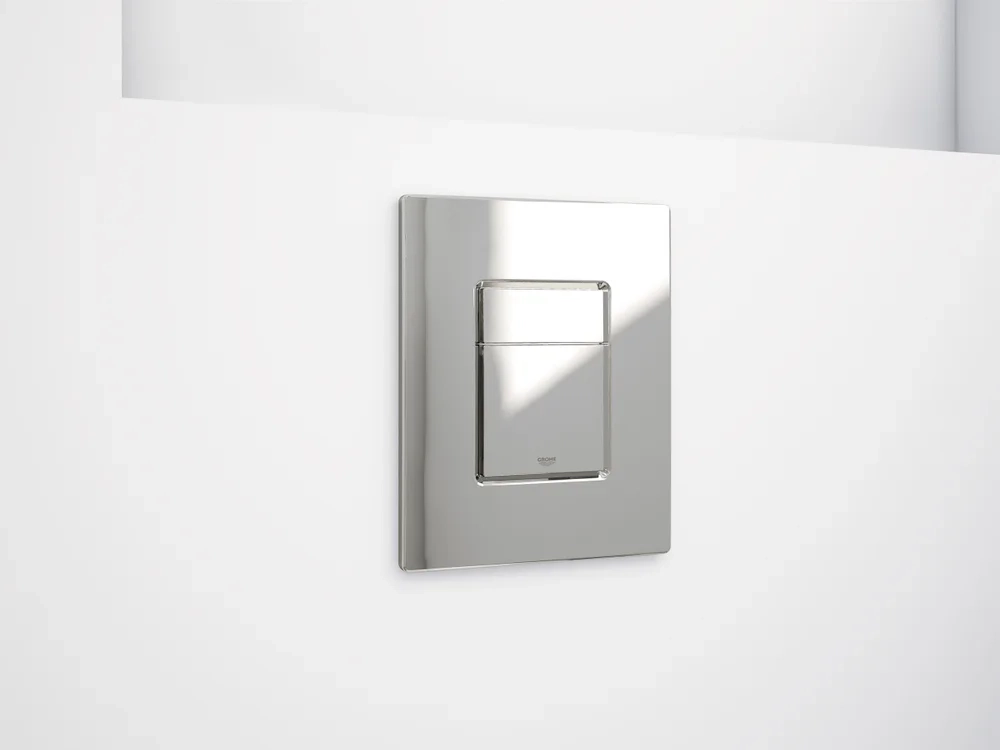 Инсталляция для подвесного унитаза Grohe + квадратная клавиша — 2