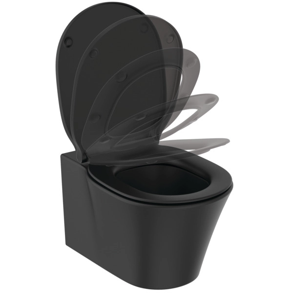 Vas WC suspendat Ideal Standard Connect Air AquaBlade Negru Satinat — vedere 3