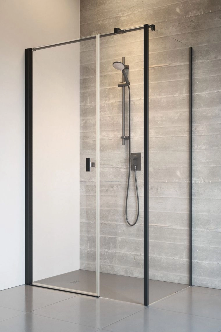 Cabina dus Radaway NES Black KDS I 120x90 h=200 Stânga