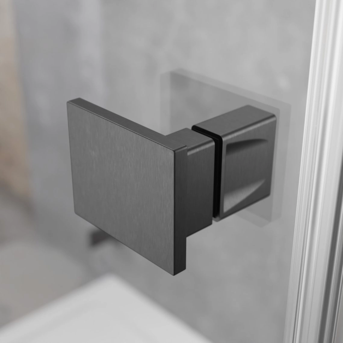 Дверь в нишу Radaway Essenza Pro Brushed GunMetal DWJ 100 cm — 3