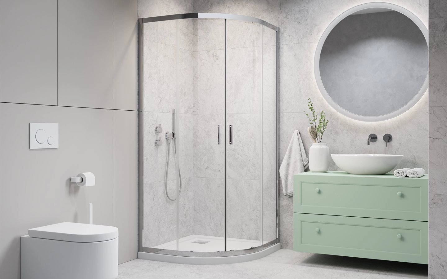 Cabina dus Radaway Alienta A 80x80x190 — 2