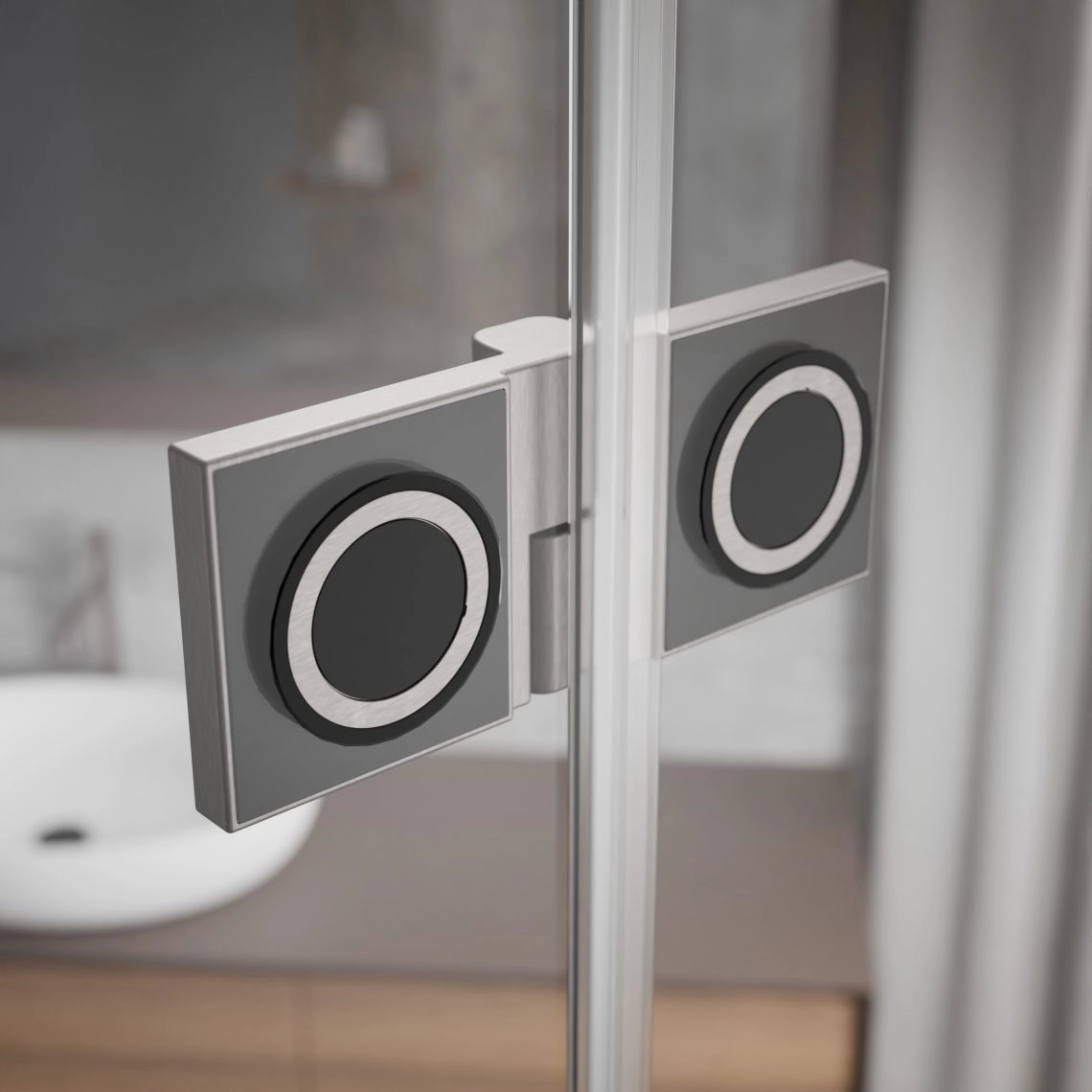 Душевая кабина Radaway Essenza Pro Brushed Nickel PDD 90x90 h=200 — 5