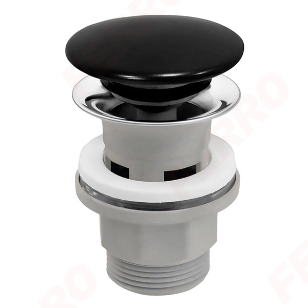 Scurgerea Click-Clack cu preaplin/PPR Ferro S288PPCB Black