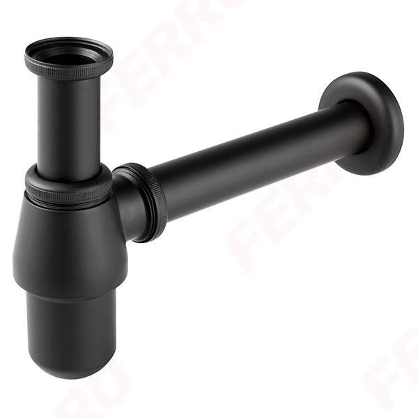 Sifon lavoar alama Ferro 11/4 S30-BL Black