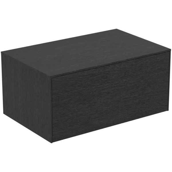 Mobilier pentru lavoar pe blat Ideal Standard Atelier Conca 80cm Stejar Inchis T4312Y4