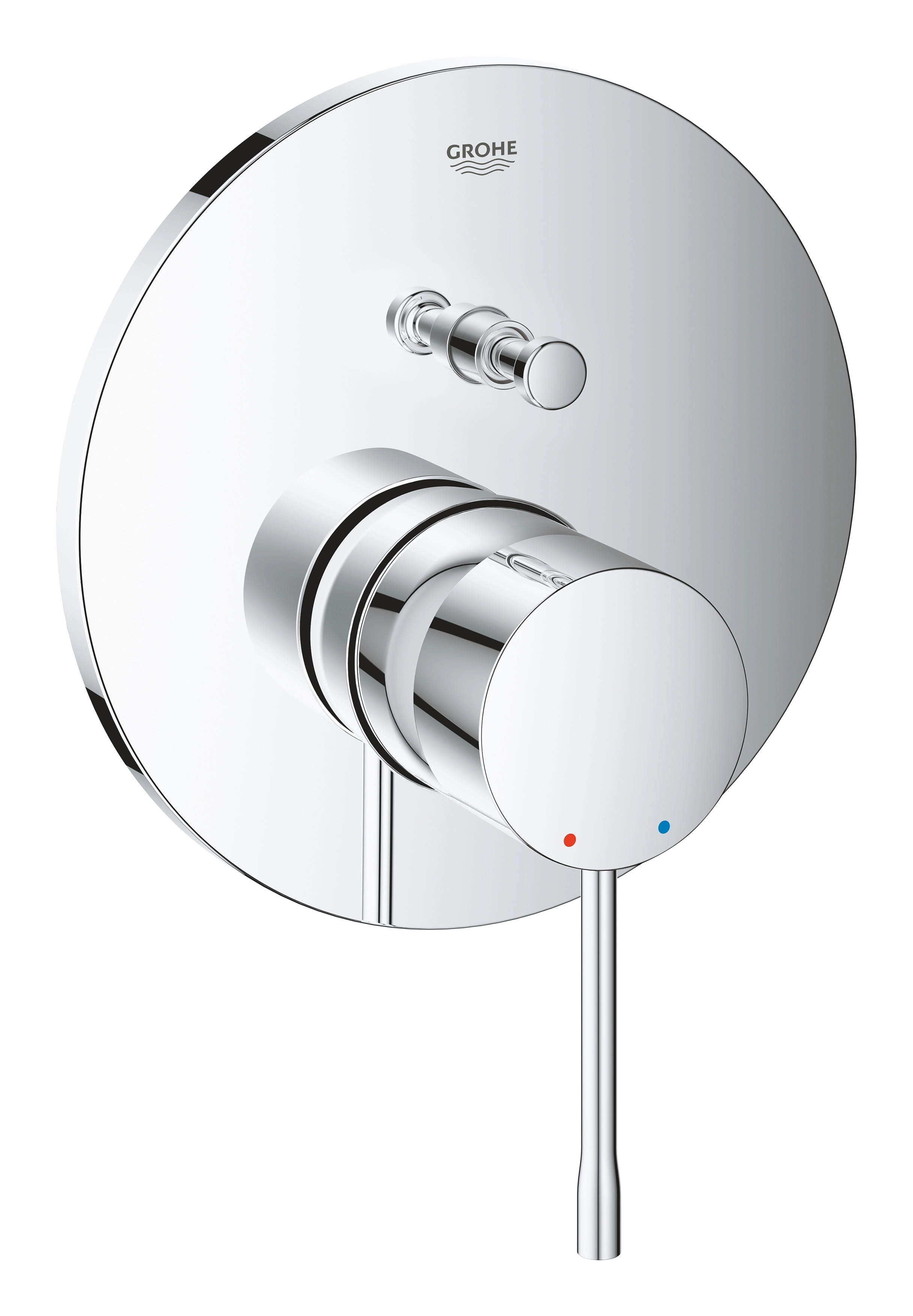 Baterie duș încastrată 2 cai Grohe Essence Chrome