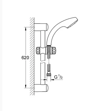 Bara dus Grohe Solo — 2