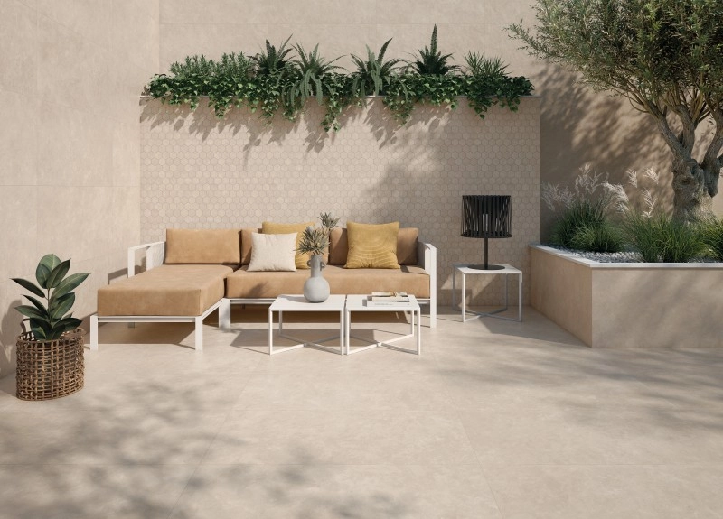 TIMELESS BEIGE Aged Rect. 100x100 — 3