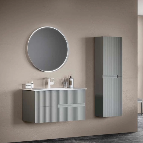 Mobilier de baie ORKA Moonlight 90 Grey (050400)