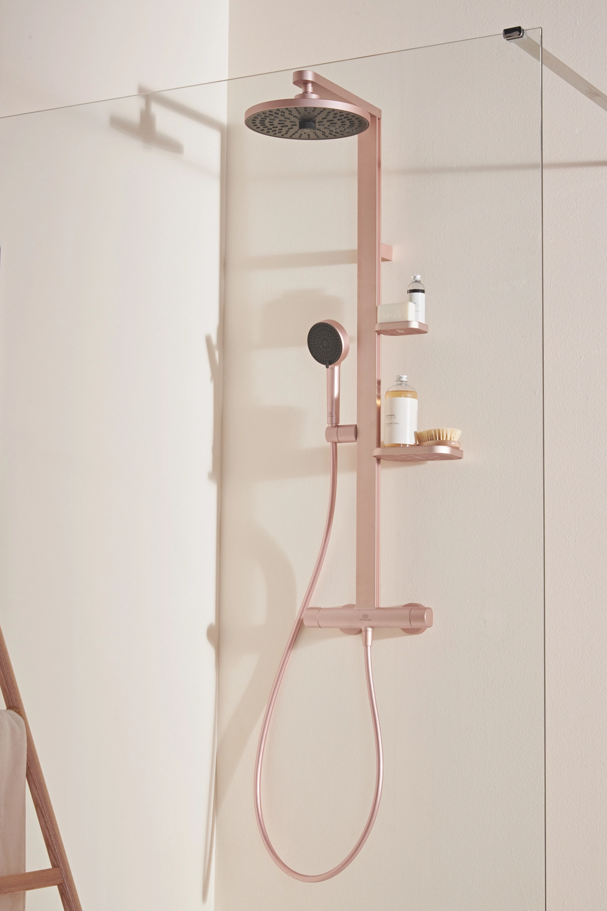 Coloana duș termostatată Ideal Standard ALU+ Round Rose — 6