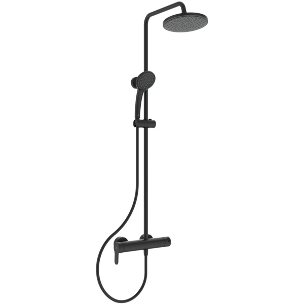 Душевая система термостатическая Ideal Standard Cerafine O Black