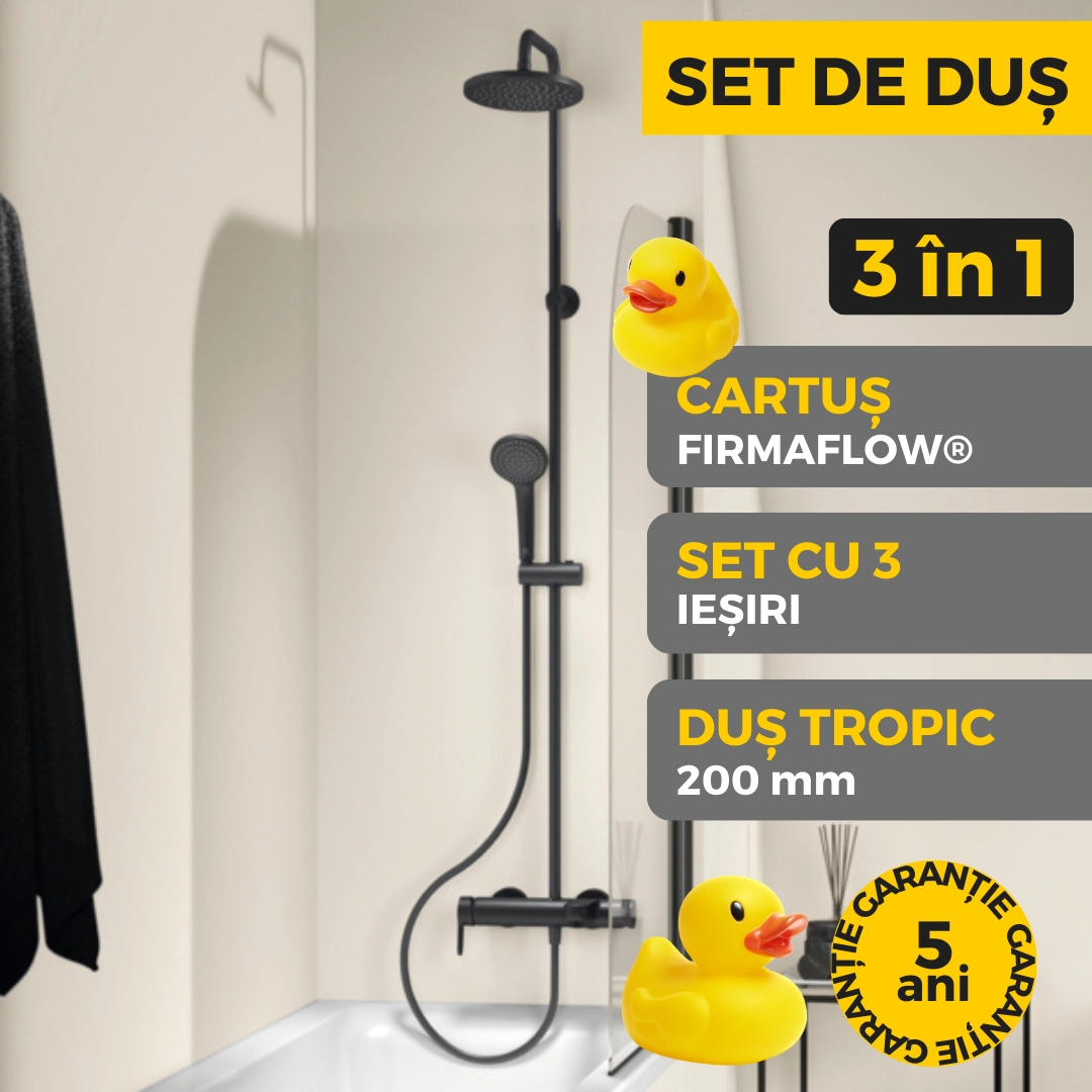 Душевая система Ideal Standard IdealRain Cerafine O Black