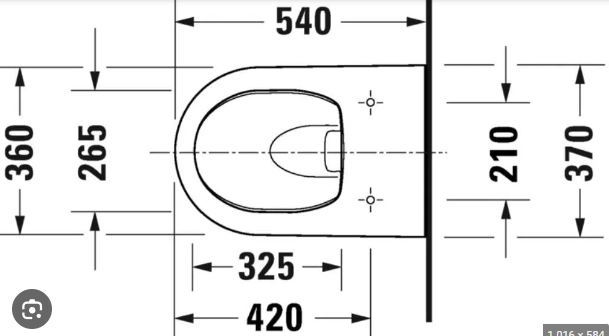 Set vas WC suspendat Duravit Soleil by Stark cu capac Soft-Close — vedere 3