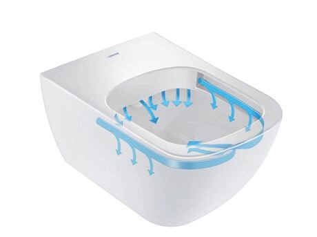 Set vas WC suspendat Duravit Happy D.2 cu capac Soft-Close — 2