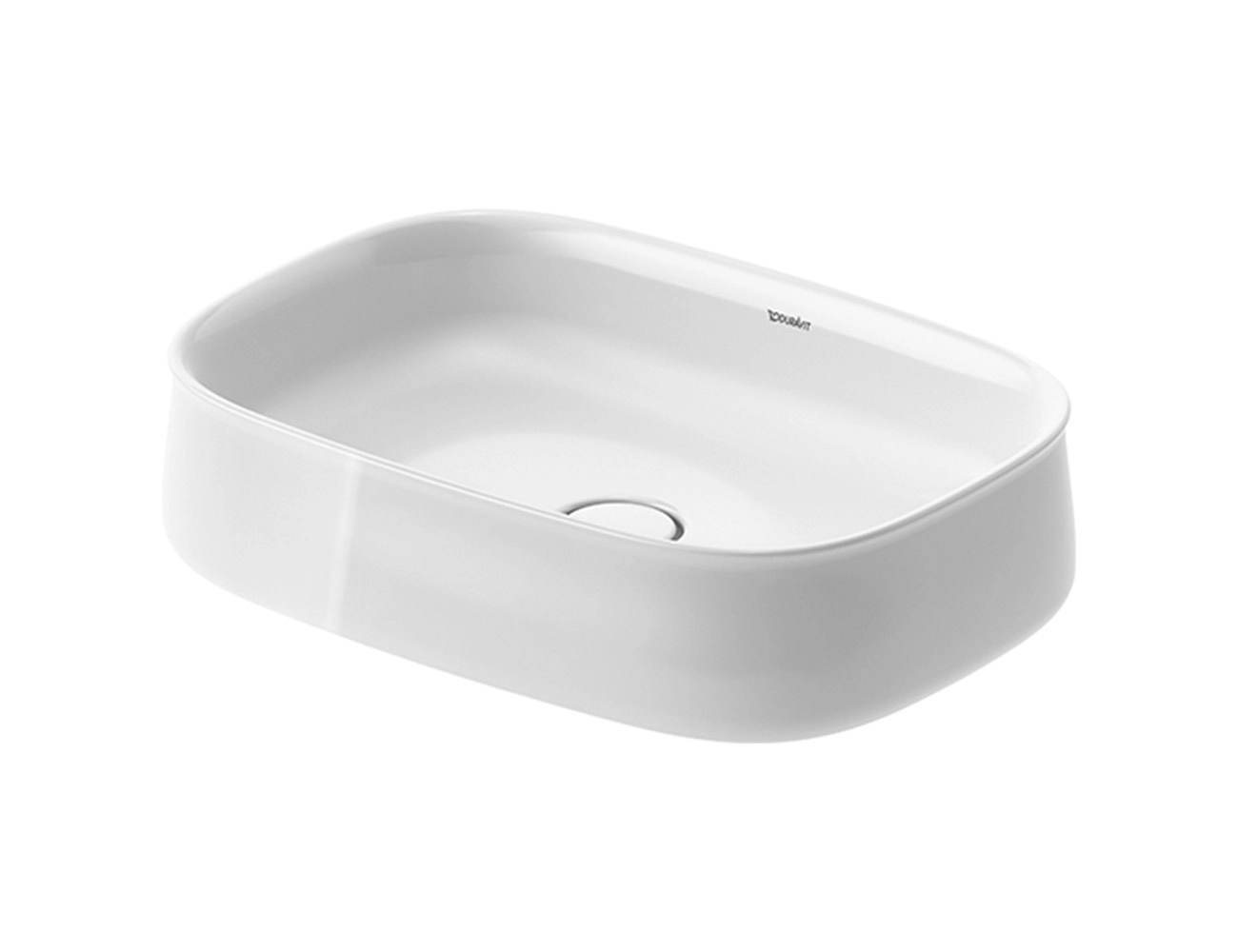 Lavoar pe blat Duravit Zencha 55x39 cm