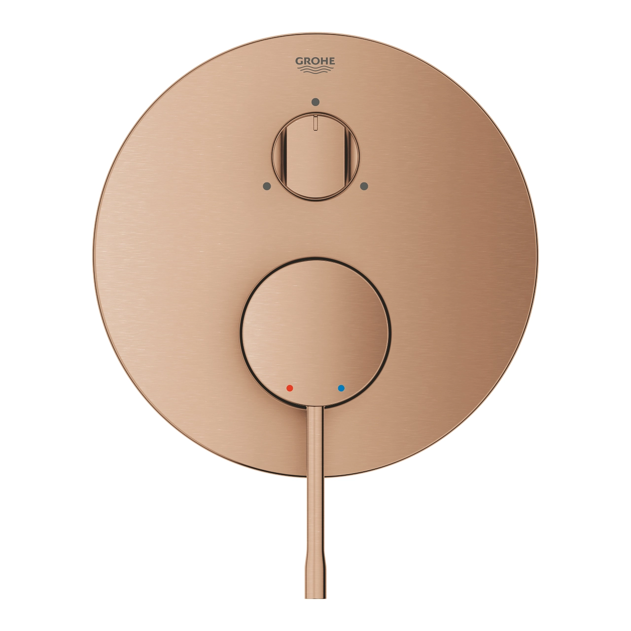Baterie duș încastrată 3 cai Grohe Essence Brushed Warm Sunset — 2