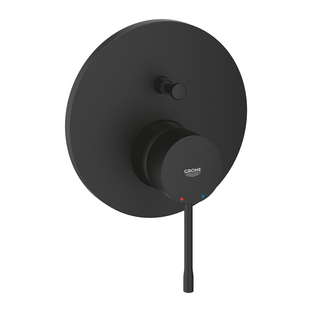 Baterie duș încastrată 2 cai Grohe Essence Phantom Black