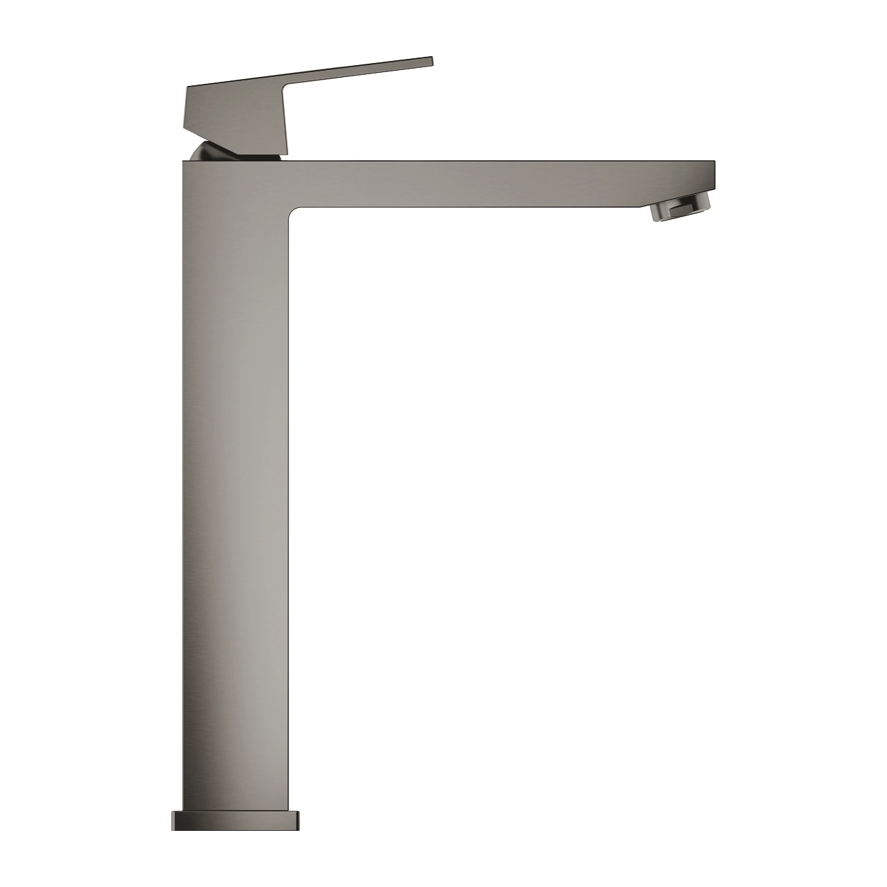 Смеситель для раковины высокий Grohe Eurocube XL Brushed Hard Graphite — вид 2