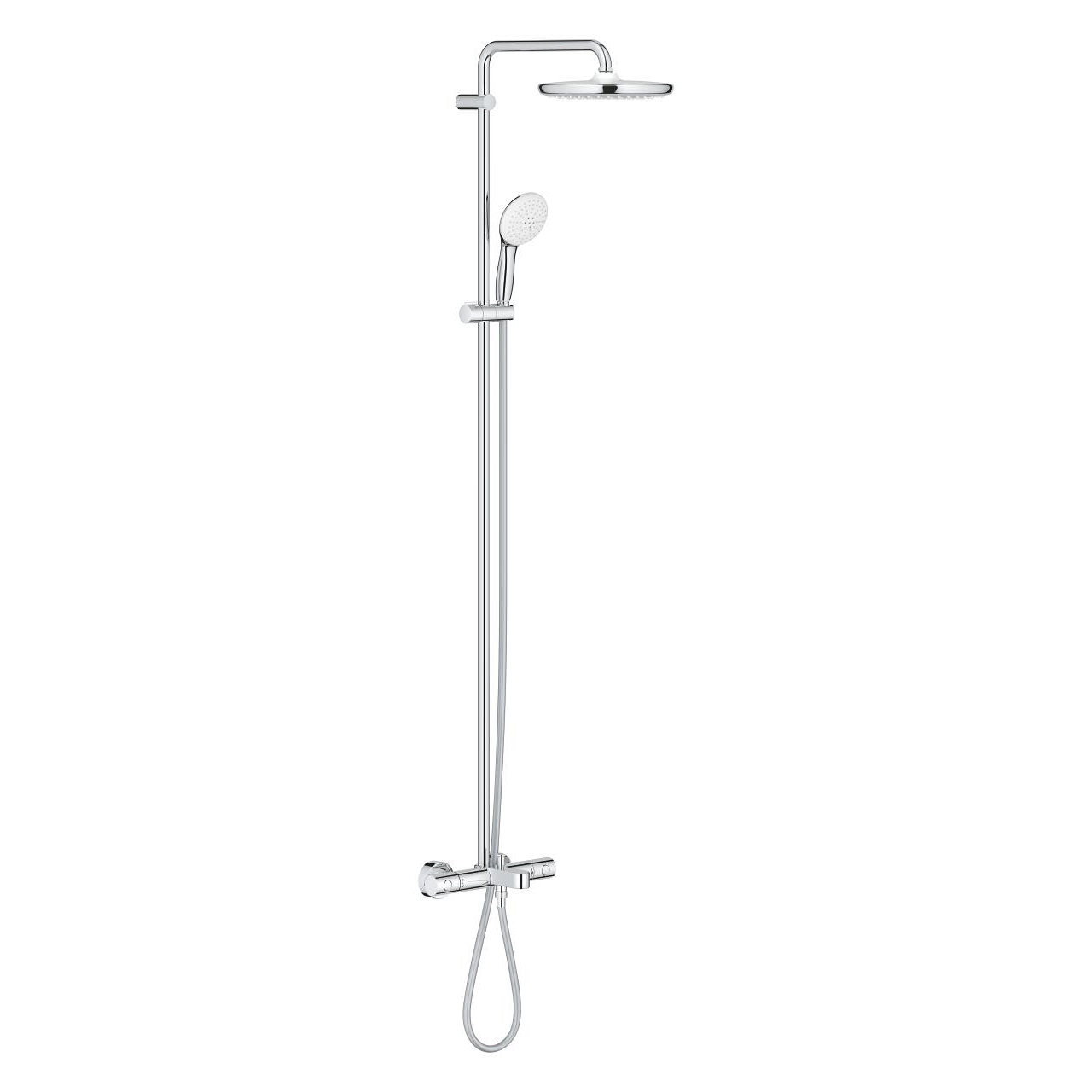 Душевая система термостатическая Grohe Tempesta 250 с изливом для ванны — 3