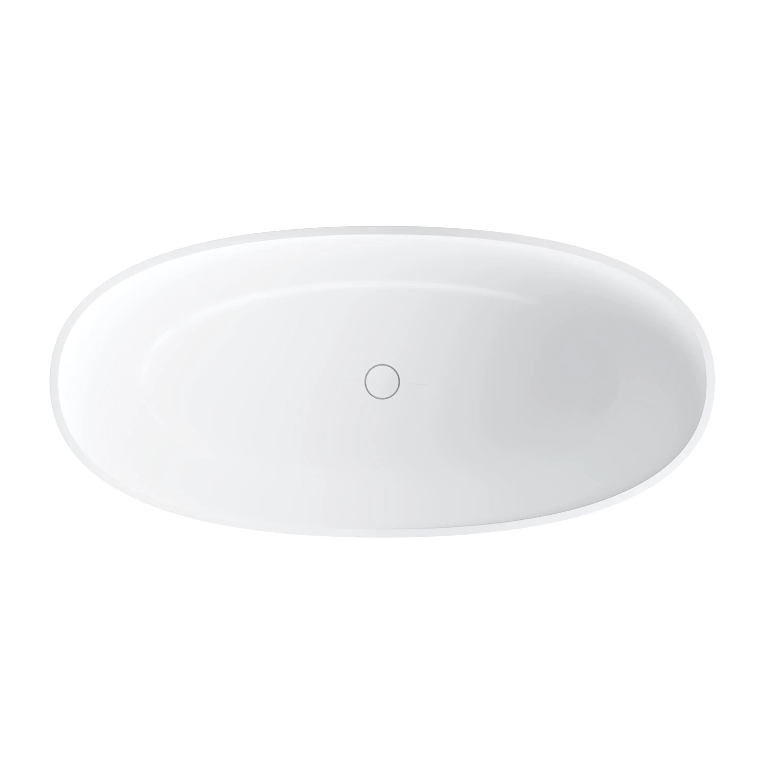 Cada freestanding OMNIRES SHELL M+ 160 x 75 cm alb mat SHELLWWBM — vedere 4