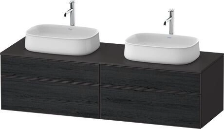 Mobilier DURAVIT ZENCHA, Black/Graphite Super Matt 1600mm
