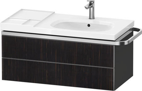 Mobilier DURAVIT AURENA, lavoar de dreapta, Ebony Mat/Graphite Super Matt 984mm