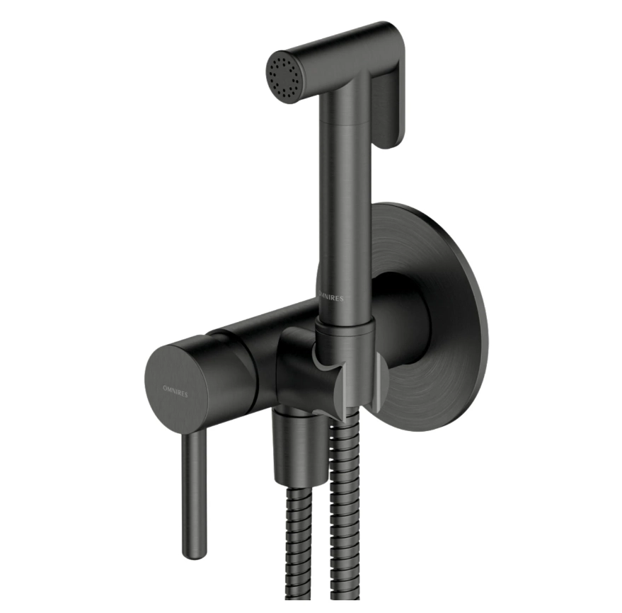 Dus igienic cu baterie Omnires Y Brushed Graphite