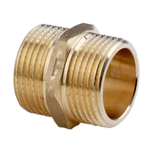 Niplu bronz M 1 1/2 x M 1 1/2 Ferro N07Z