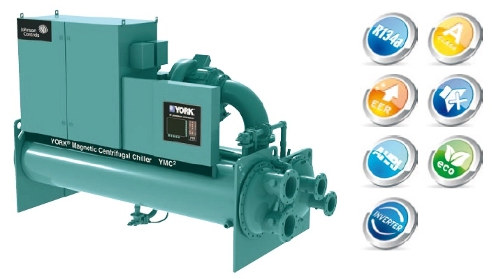 Chiller magnetic centrifugal apa-apa YORK - YMC2 S1200AA - 1200 kW