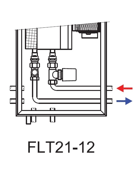 Ventiloconvectoare de pardoseala ingropate ISAN  ACTIV FLT21-12 24V — 4