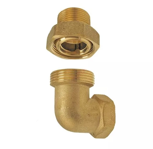 Муфта угловая с американкой 3 pcs 1 MF Ferro SGU8
